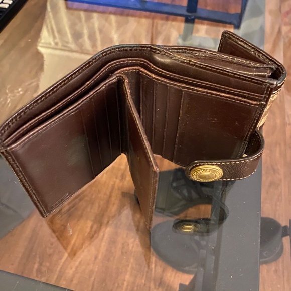 Coach Tri-Fold Brown Wallet - Picture 3 of 6